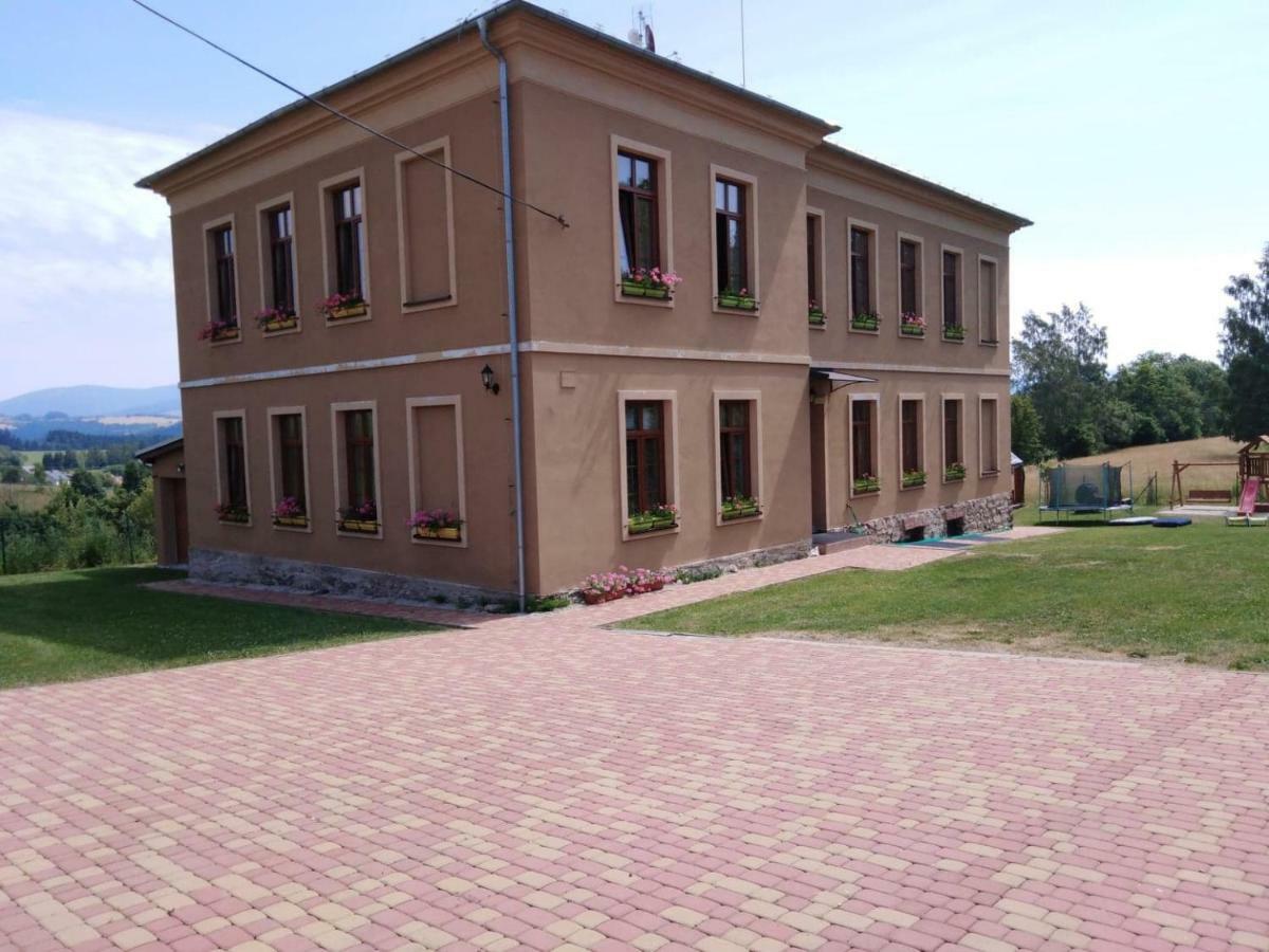 Pension Stará škola Vysoké Žibřidovice Exterior foto